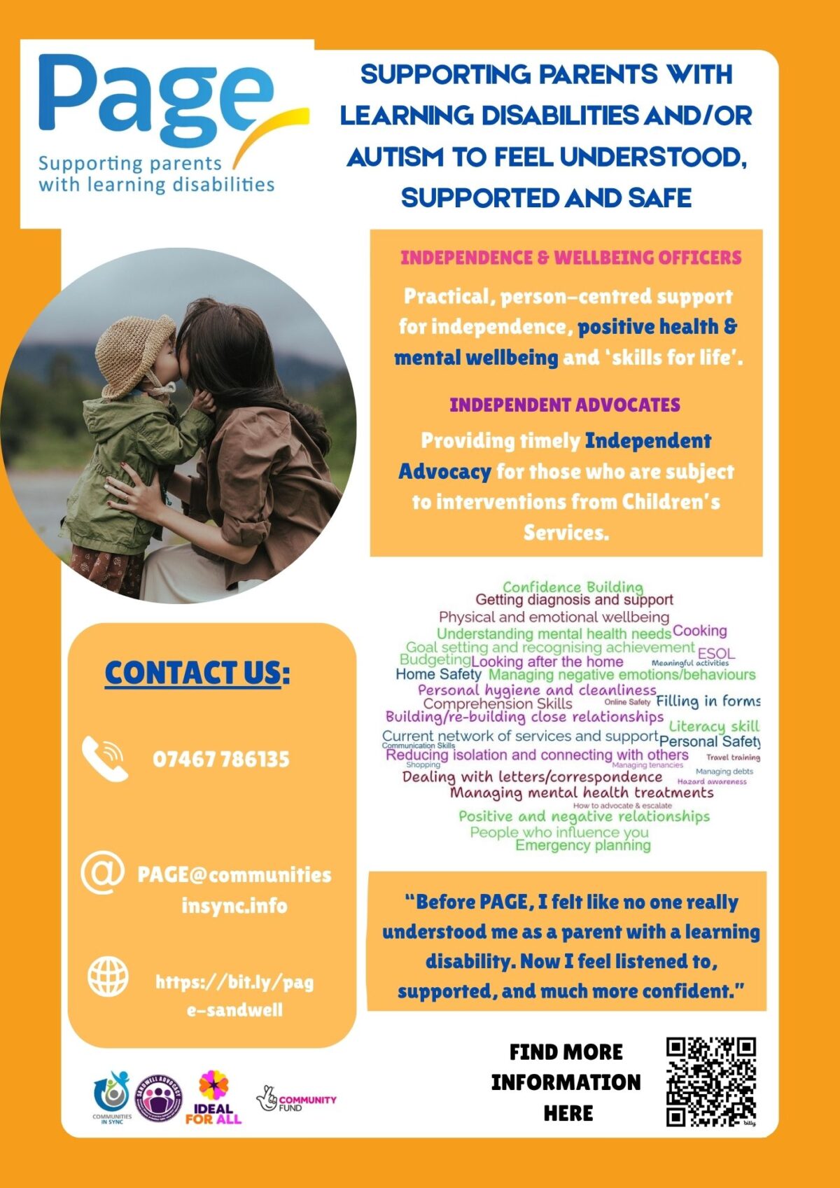PAGE General flyer
